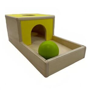 Lovevery Ball Drop Box The Inspector 7 to 8 Months Wood Ball Montessori Toys